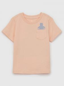 Футболка brannan с карманом Gap, розовый