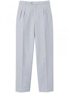 Брюки TWINSET с розовыми складками, серый