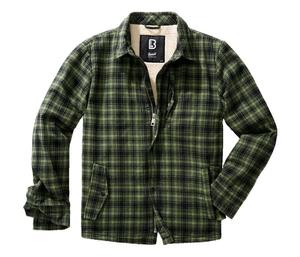 Переходная куртка Brandit Classic Sherpa Jacket, оливковый/черный