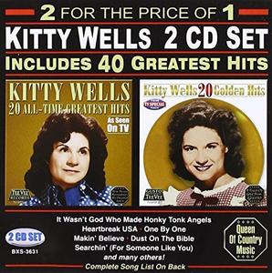 CD диск Wells, Kitty: 40 Greatest Hits