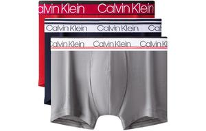 Кальвин Кляйн Трусы мужские 3 шт, 3 шт (Цанхай синий+Фантом серый+Помпеи красный)