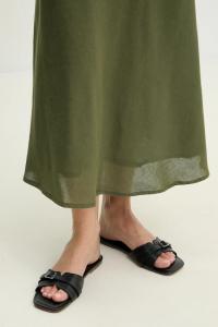 Кожаные шлепанцы Answear.Lab, черный