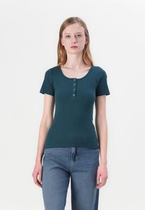 Футболка Pieces PCKITTE, Reflecting Pond/Dark Blue