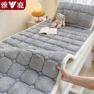 Yalu Наматрасник 150х190 см из плюша, цвет Gentleman Gray, с эффектом сохранения тепла