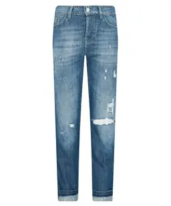 Джинсы с отворотами для мальчиков Flare fit Liu Jo, синий