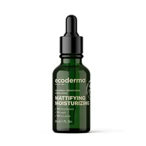 Матирующая увлажняющая сыворотка для лица Mattifying Moisturizing Serum Ecoderma, 1 UD