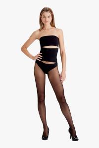 Пятнадцать тонких колготок Heist, черный