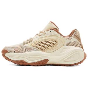 PEAK Нескользящие и износостойкие дышащие низкие массивные кроссовки унисекс светло-хаки