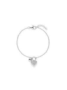 s.Oliver Серебряный браслет с серебряными деталями в виде сердечек