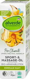 альверде спорт  Массажное масло из органических цветов арники 100 мл. alverde NATURKOSMETIK