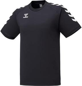 Мужская игровая футболка с коротким рукавом Hummel, черный
