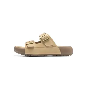 Тапочки-слайды женские, нескользящие, абрикосовые AOKANG, Apricot