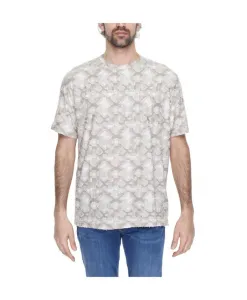 Текстурированная бежевая футболка, коллекция весна/лето Antony Morato, бежевый