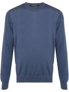 Tagliatore джемпер Gray с круглым вырезом, синий