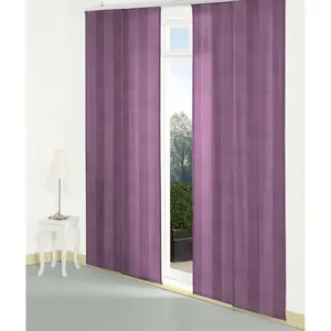 Карниз Schiebegardine Niederau с панельной шторой, 1 шт. Wirth, фиолетовый