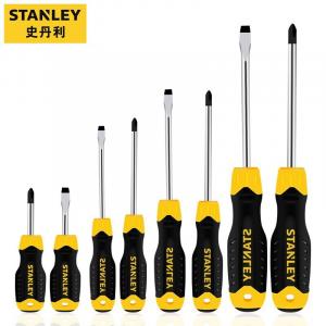 STANLEY 8 шт., серия B, крестовая отвертка с пластиковой ручкой 66-673-23