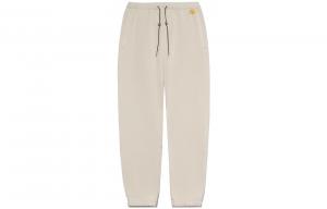 Li-Ning Li Ning Sports Life Collection Вязаные спортивные штаны для женщин Eggnog Gray с манжетами