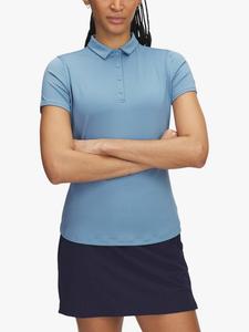 Мужская короткая поло для гольфа Playoff Under Armour, Blue