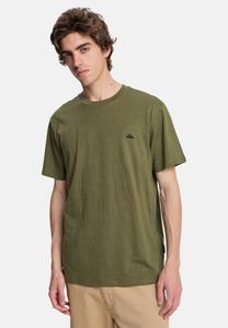 Футболка Quiksilver Basic T-shirt, Cre/Dark Green
