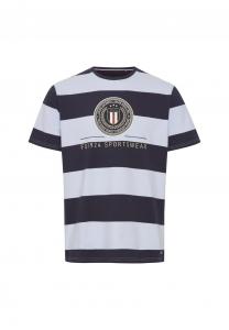 Принт футболки Tom Stripe FQ1924, синий