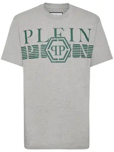 Футболка с логотипом Philipp Plein, серый