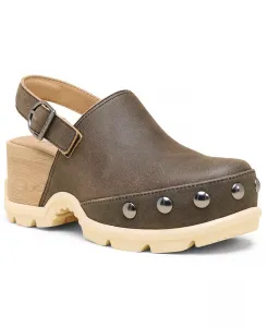 Женские сабо Roamn Studded Slip On Sorel, загар/бежевый