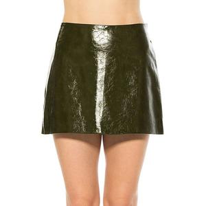 Женская мини-юбка Zarina с открытой молнией на спине Alexia Admor, Sage