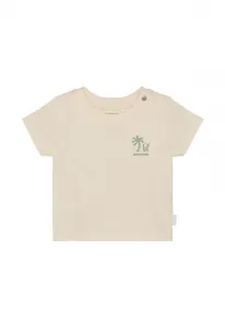 Футболка с принтом ss Noppies, Egret