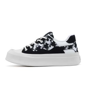 JOSINY Кроссовки для скейтбординга с низкой посадкой, увеличивающие рост, с мягкой подошвой, черные, мужские