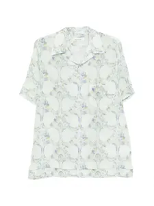 Рубашка с короткими рукавами Wales Bonner, зеленый