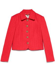 Фактурный блейзер NISSA, красный