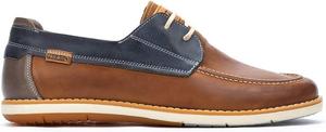 Кожаные лодочные туфли PIKOLINOS Jucar для мужчин, Brandy