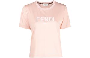 Футболка женская розовая FENDI