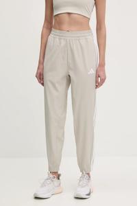 Тренировочные брюки 3 Stripes Adidas Performance, бежевый