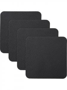 Erwin Müller Набор из 4 подставок под стаканы Lagoa черного цвета