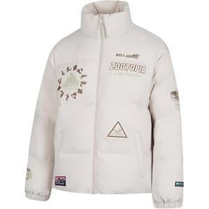 Dishinifengkuangdongwucheng,lianmingkuan спортивная серия пуховик men's LINING, серебряный серый