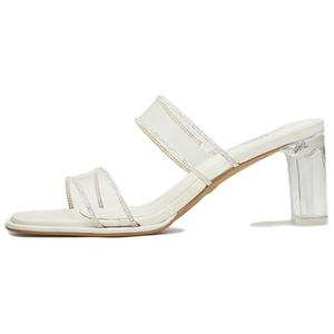 Шлепанцы женские Tata, цвет Transparent/silver