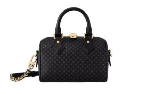 Сумка Speedy Bandouliere 20 черная LOUIS VUITTON