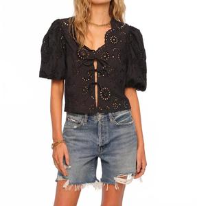 Топ Roxana в черном цвете Heartloom, черный