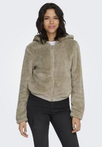Флисовая куртка ONLY ONLANNA, Pure Cashmere/Beige