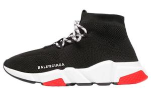 Кроссовки женские Balenciaga Speed ​​​​на шнуровке, черный