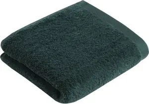 Полотенце Vossen "High Line", (2 шт.), с вышивкой логотипа 50х100 см (2 шт.), цвет poseidon