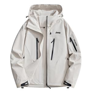 Jeep Куртка мужская, Ivory White[Single Layer]