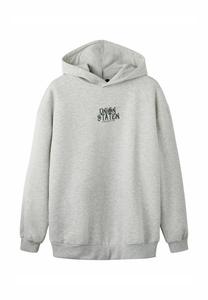 Худи LMTD LOOSE FIT, Light Grey Melange/Light Grey