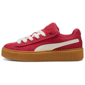 Кроссовки Fenty Beauty X Puma Creeper Phatty Skateboarding Shoes Unisex Low-top Red And White, красный