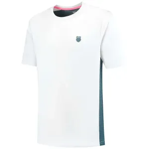 Мужская теннисная и падел футболка HYPERCOURT MIX MELANGE CREW K·Swiss K-Swiss, белый