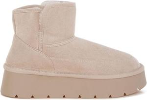 Зимние ботинки London Rag на массивном каблуке, Sand