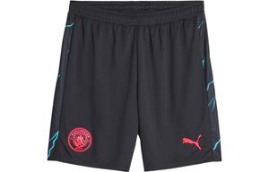Футбольные шорты мужские черные Puma, черный
