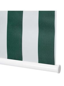 MCW Рулонная штора D52, 70x230 см, зелено-белая
