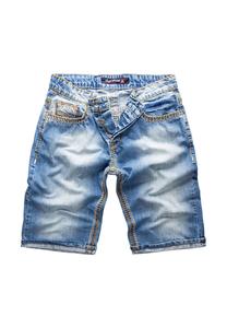 Шорты джинсовые шорты с толстым швом стандартной посадки Rock Creek, голубой